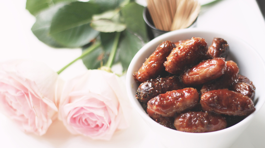 Honey mustard cocktail sausages